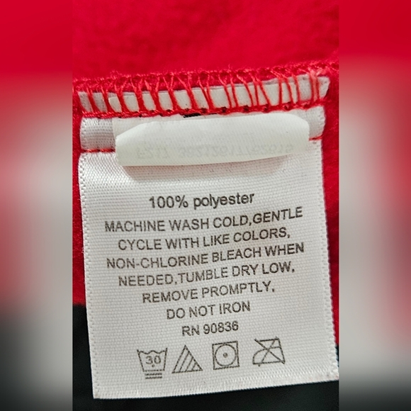 ๐Buc-ee's Mens Red Fleece Sweater Jacket XL๐ - Picture 4 of 11